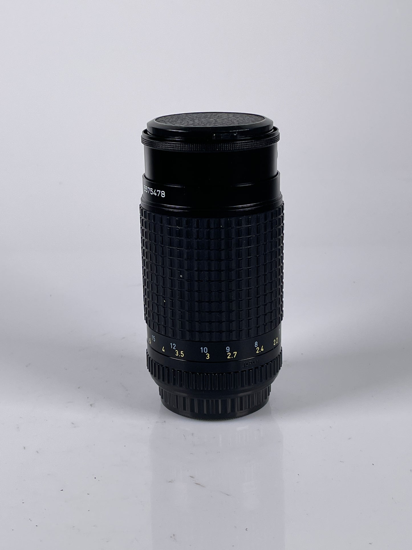 SMC Pentax-A 200mm f4 MF Telephoto Lens for Pentax K Mount w/ Caps