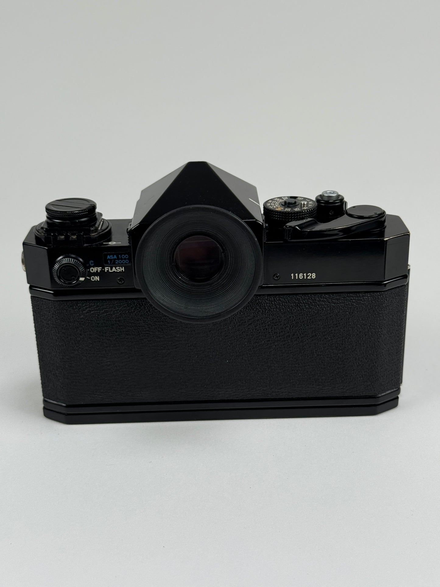 Canon F-1 Black 35mm SLR Film Camera Body