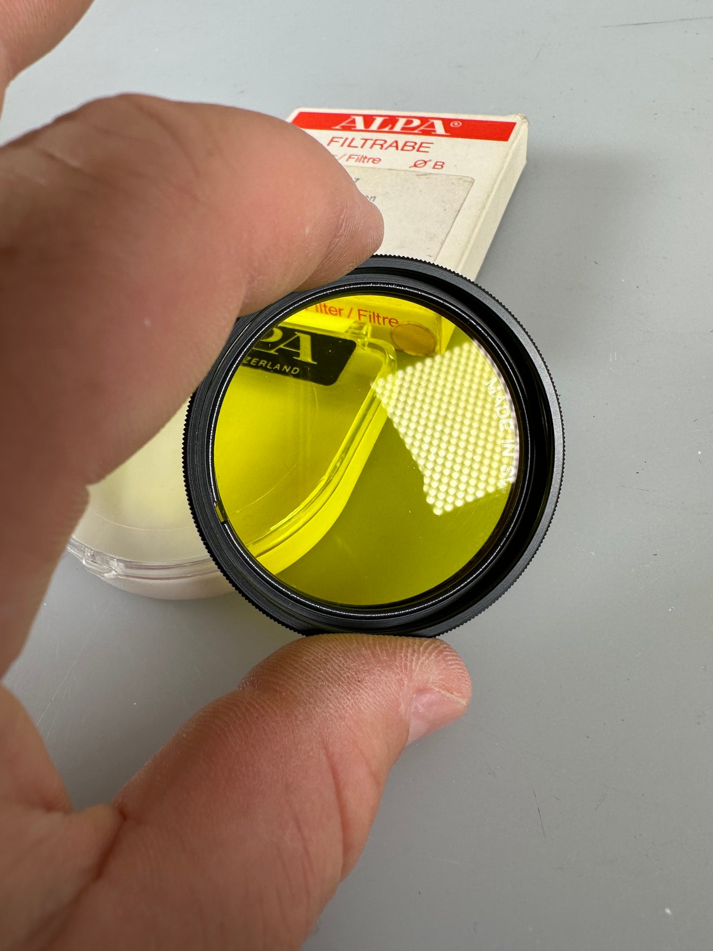 ALPA FILTER 47MM FILTRABE Yellow 47mm medium yellow 1.6X FOR camera LENS