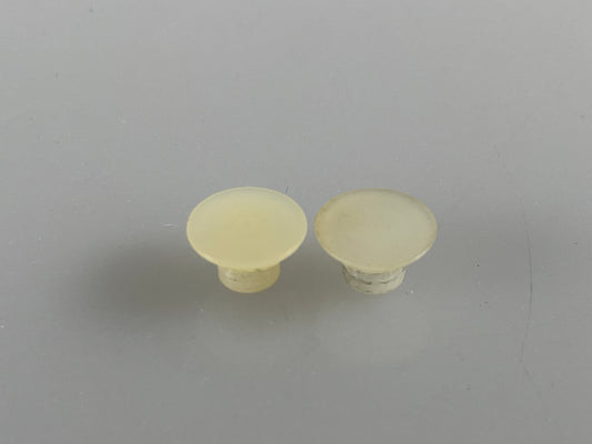 Leica M3 Flash Sync White Plastic Plugs - SET OF 2