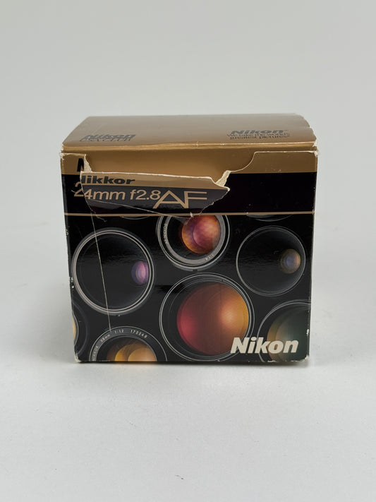 Nikon Nikkor AF 24mm f2.8 Lens