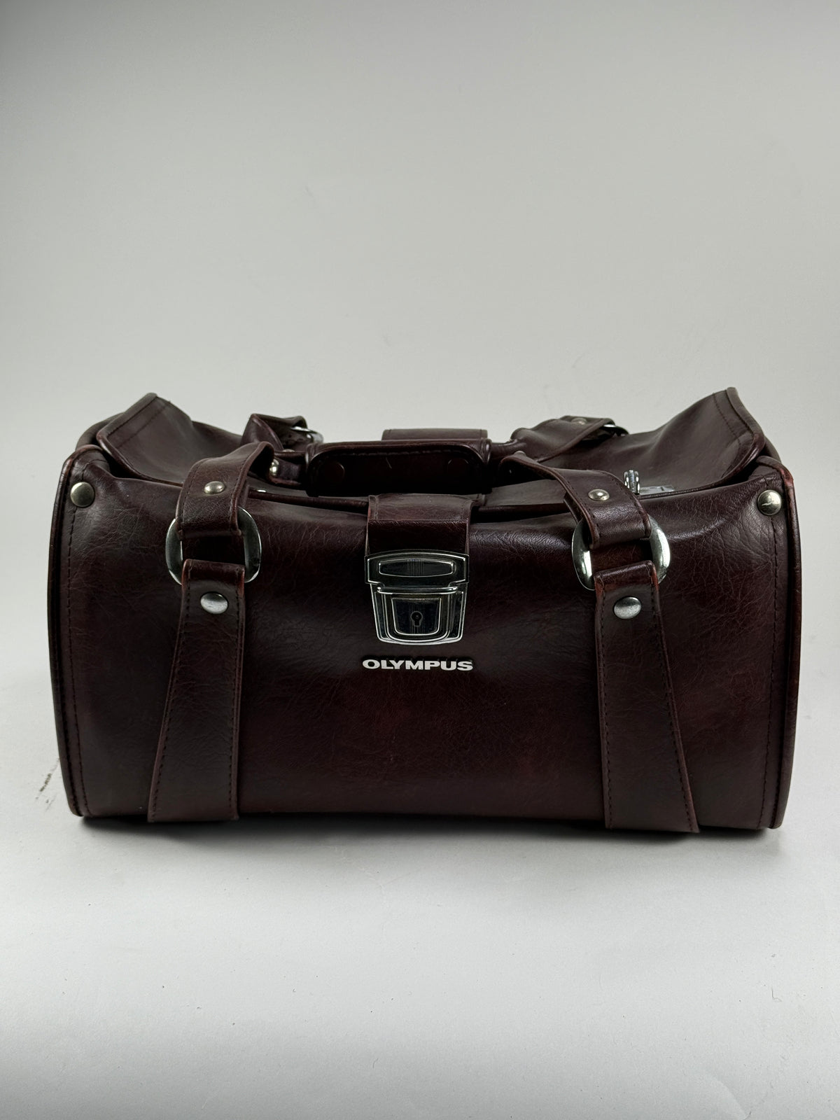 Olympus OM LEATHER SYSTEM Combination Camera CASE Brown RARE