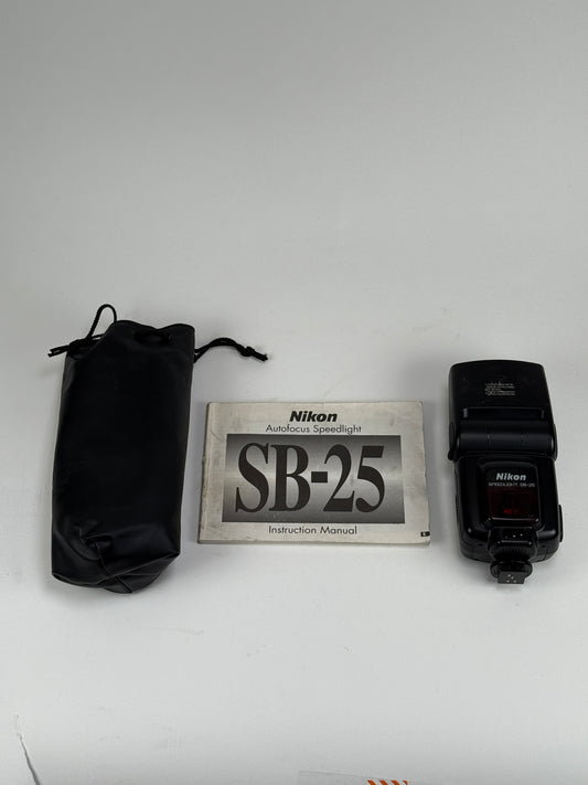 Nikon Speedlight SB-25 TTL Flash for F100, N90, N8008, F5, F4, N80 Film Camera