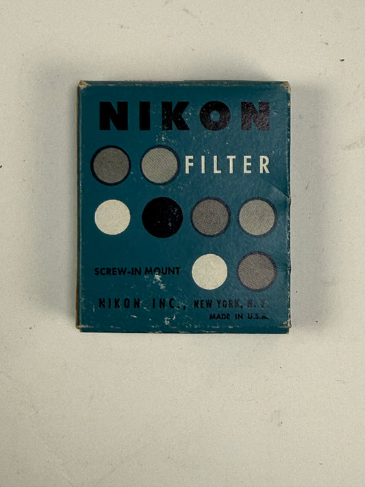 Nikon Inc NY 52mm No. 1A Skylight Filter Made in USA