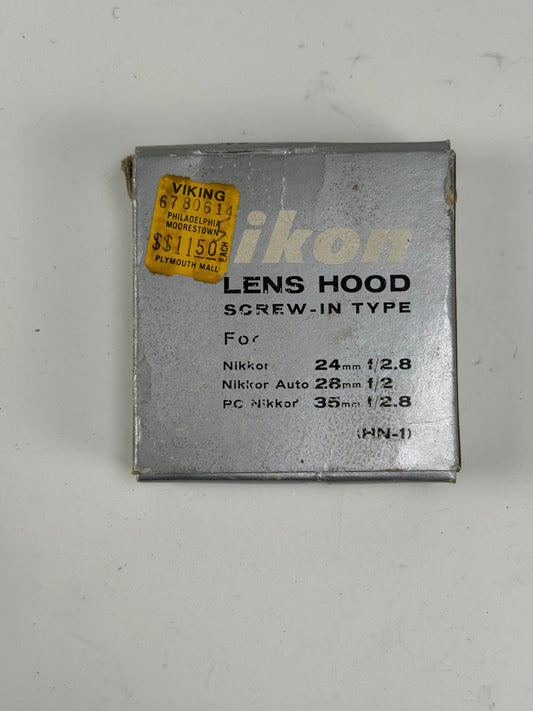 Nikon HN-1 lens hood 24mm, 28mm, 35mm