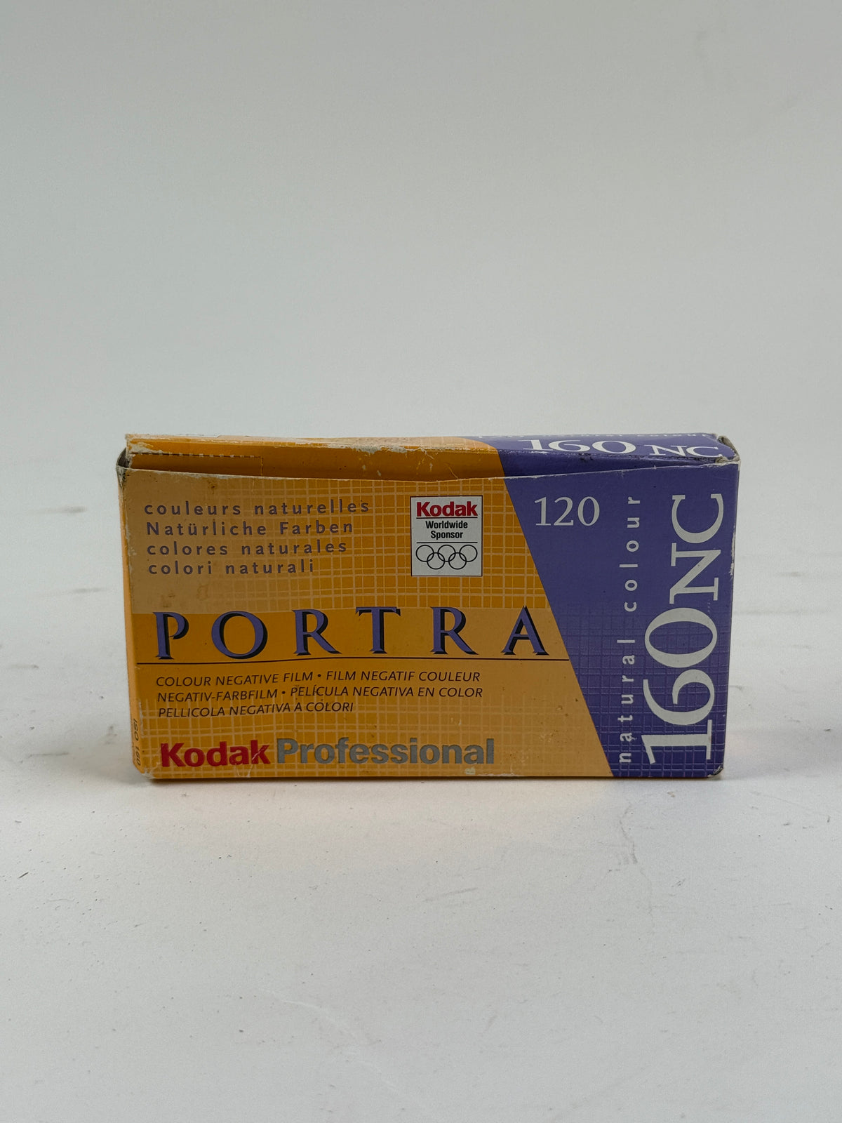 Kodak PROFESSIONAL PORTRA 160NC 120 ISO 160 5 rolls pro pack, EXP 2004