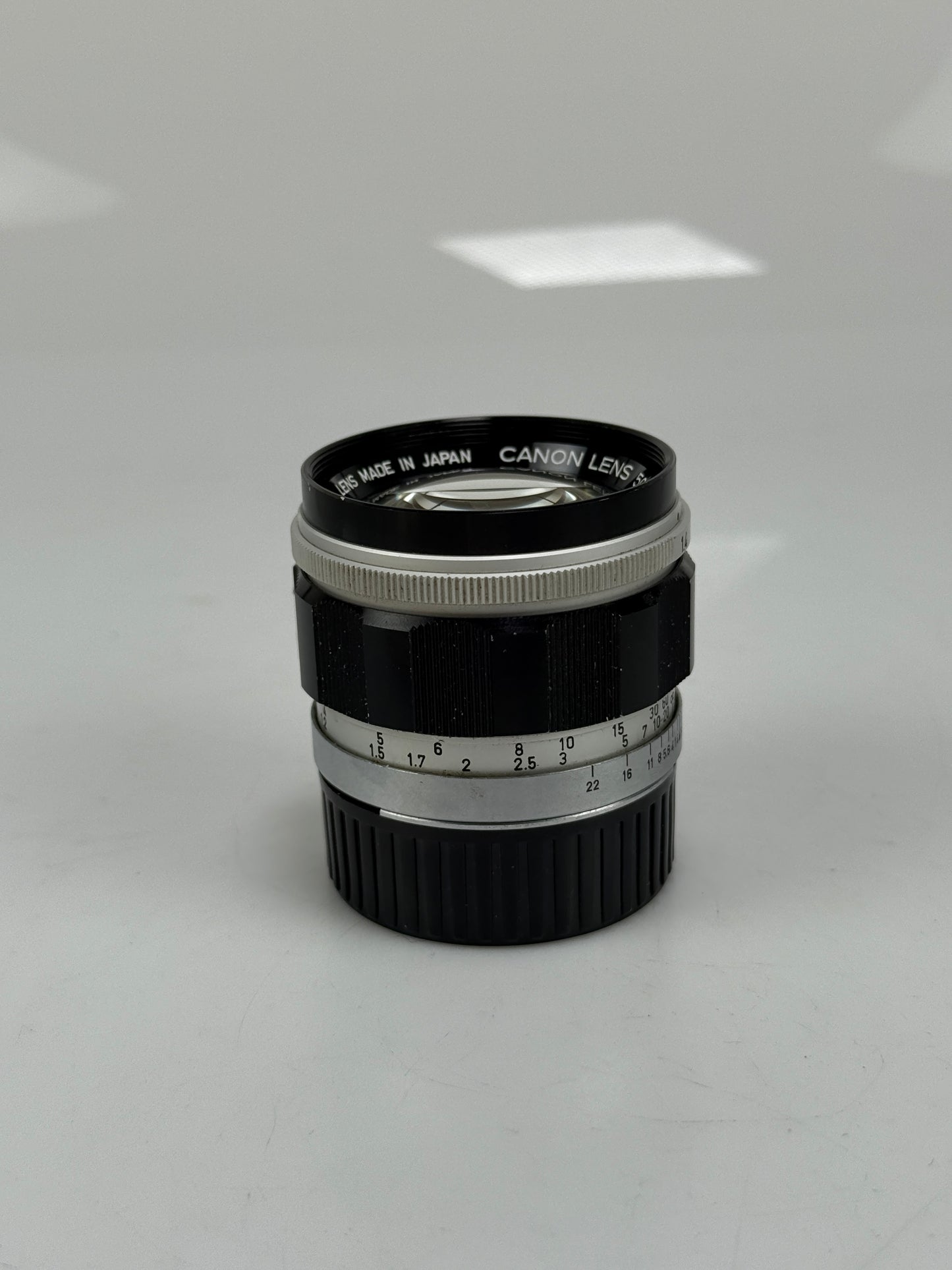 Canon 50mm f1.4 L L39 Leica Screw Mount LTM Lens