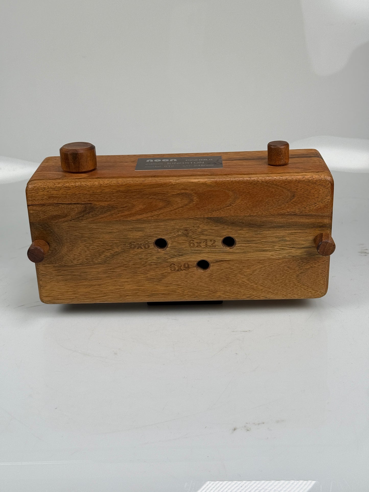 Noon 612 Pinhole Camera Wood 120 Film Jacek Urbanik Kingston Edition