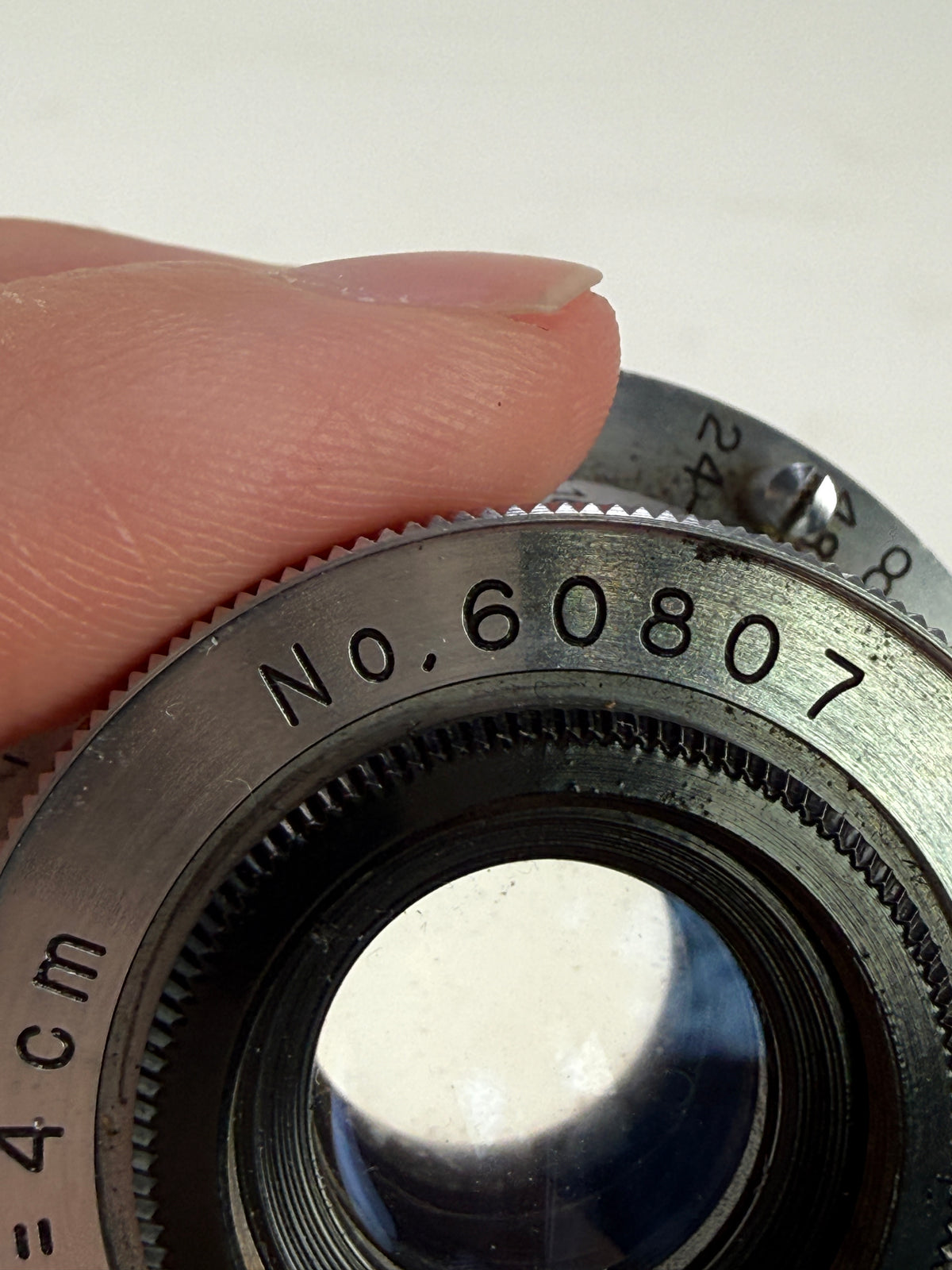 Leica LTM SM Olympus Zuiko C 4cm 40mm f2.8 Lens RARE Rangefinder