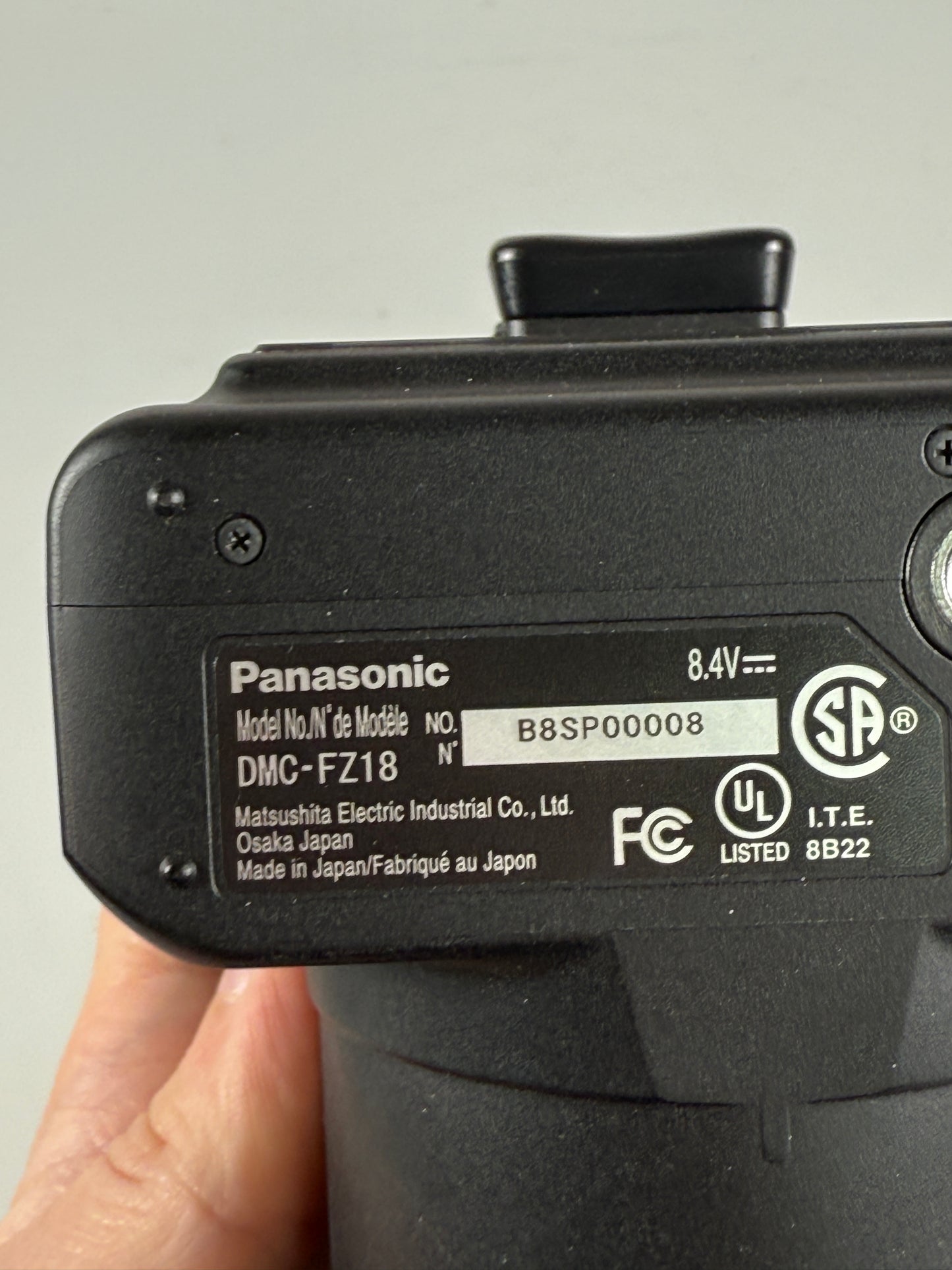 Panasonic Lumix DMC-FZ18 8.1MP Digital Bridge Camera 18x Optical Zoom