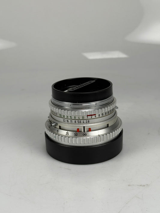 Hasselblad Carl Zeiss planar C T* 80mm F2.8 lens chrome silver RARE