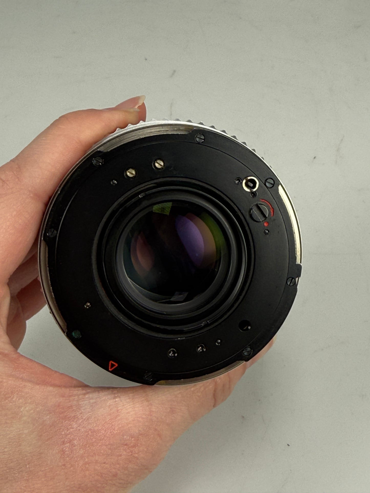 Hasselblad Carl Zeiss planar C T* 80mm F2.8 lens chrome silver RARE