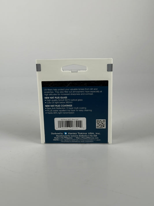 Hoya NXT Plus UV 82mm Lens Filter