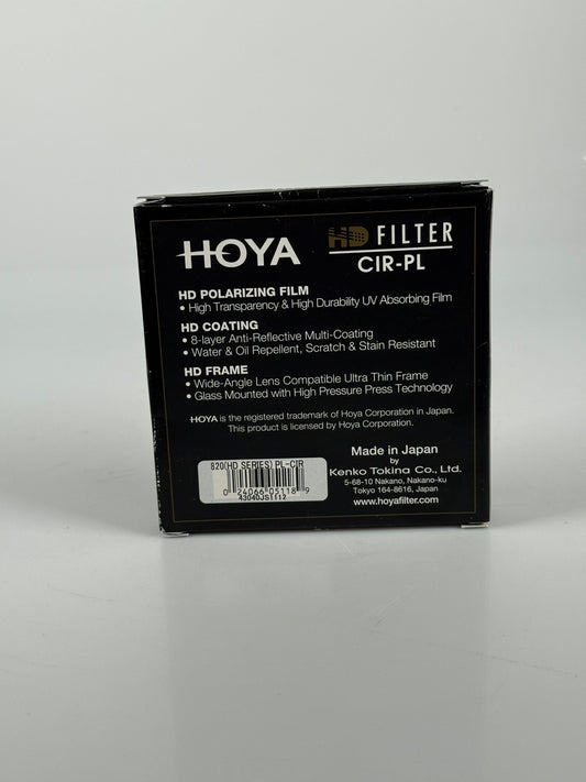 Hoya 82mm Cir-PL HD Circular Polarizer Filter