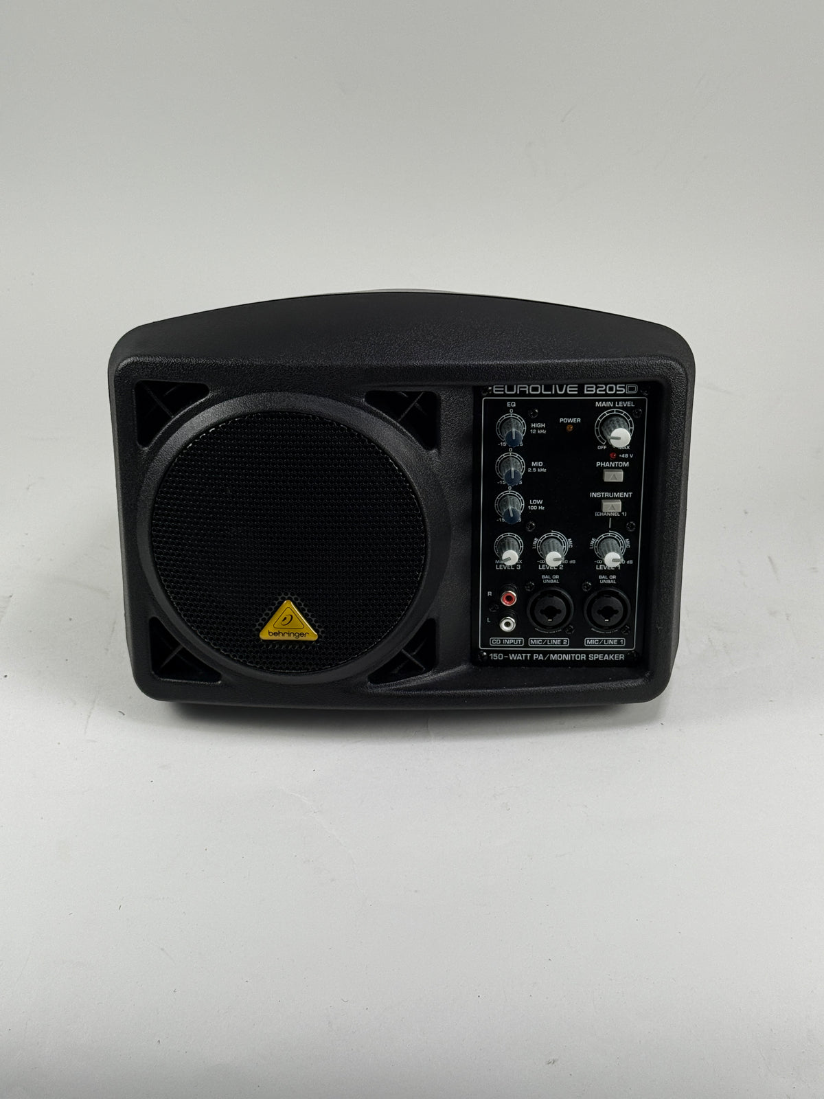 Behringer EUROLIVE B205D BUNDLE! Ultra-Compact 150W PA/Monitor Speaker