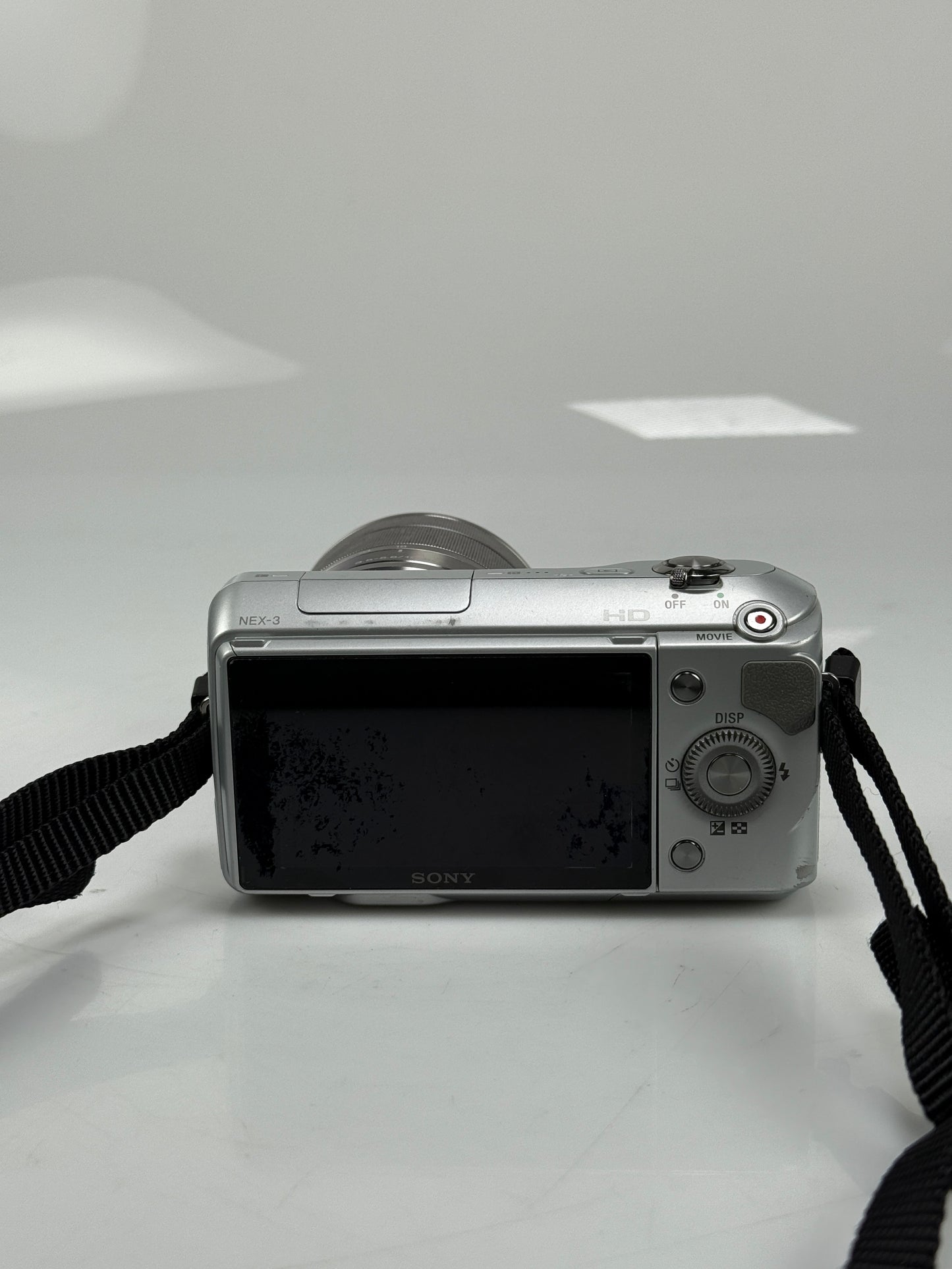 Sony Alpha NEX-3 14.2MP Digital Camera - Silver with 18-55mm OSS lens