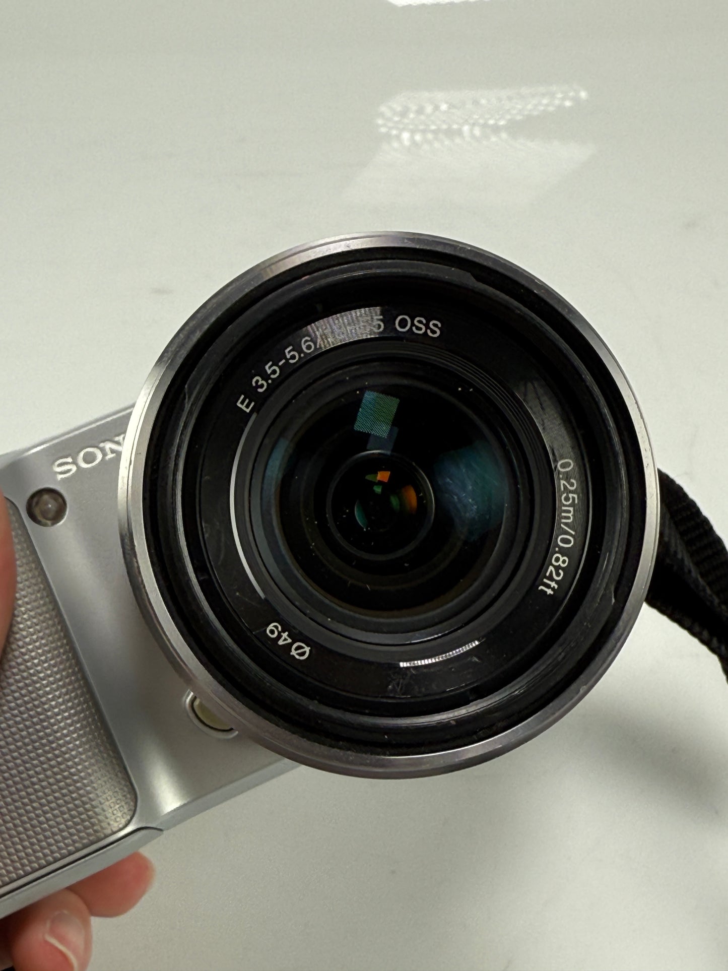 Sony Alpha NEX-3 14.2MP Digital Camera - Silver with 18-55mm OSS lens