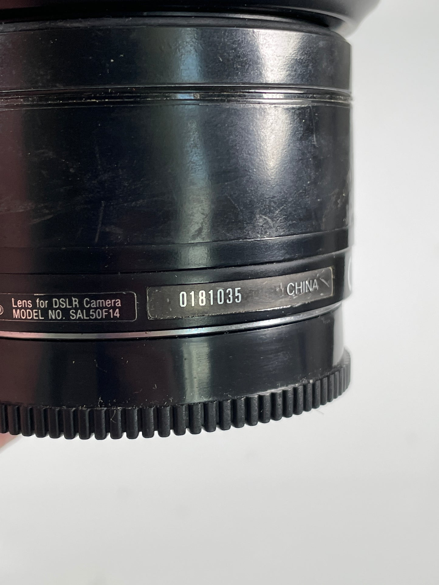 Sony AF 50mm F1.4 Lens for Sony Minolta a mount