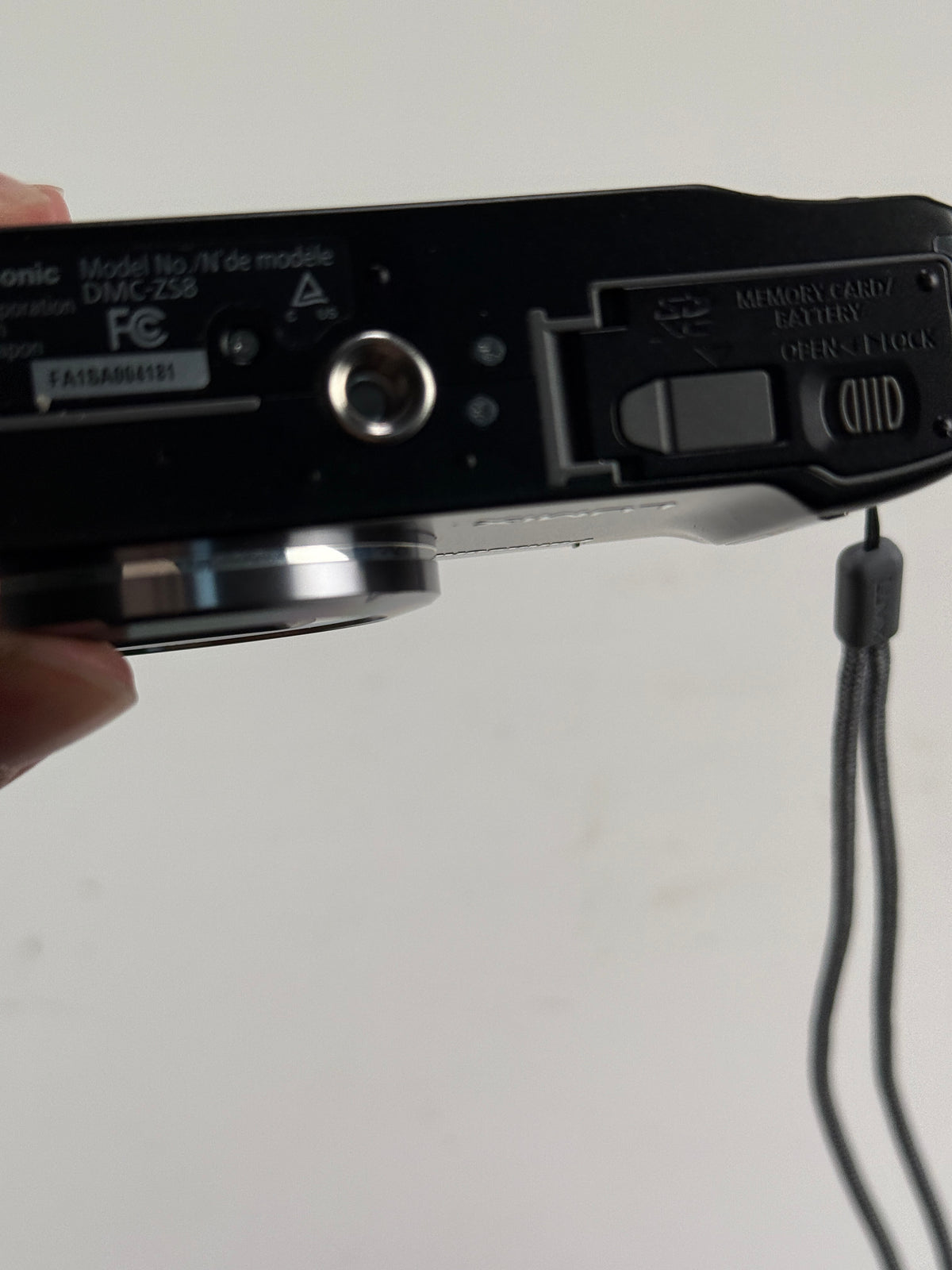 Panasonic Lumix DMC-ZS8 Digital Camera 14.1 MP 16X Zoom Black