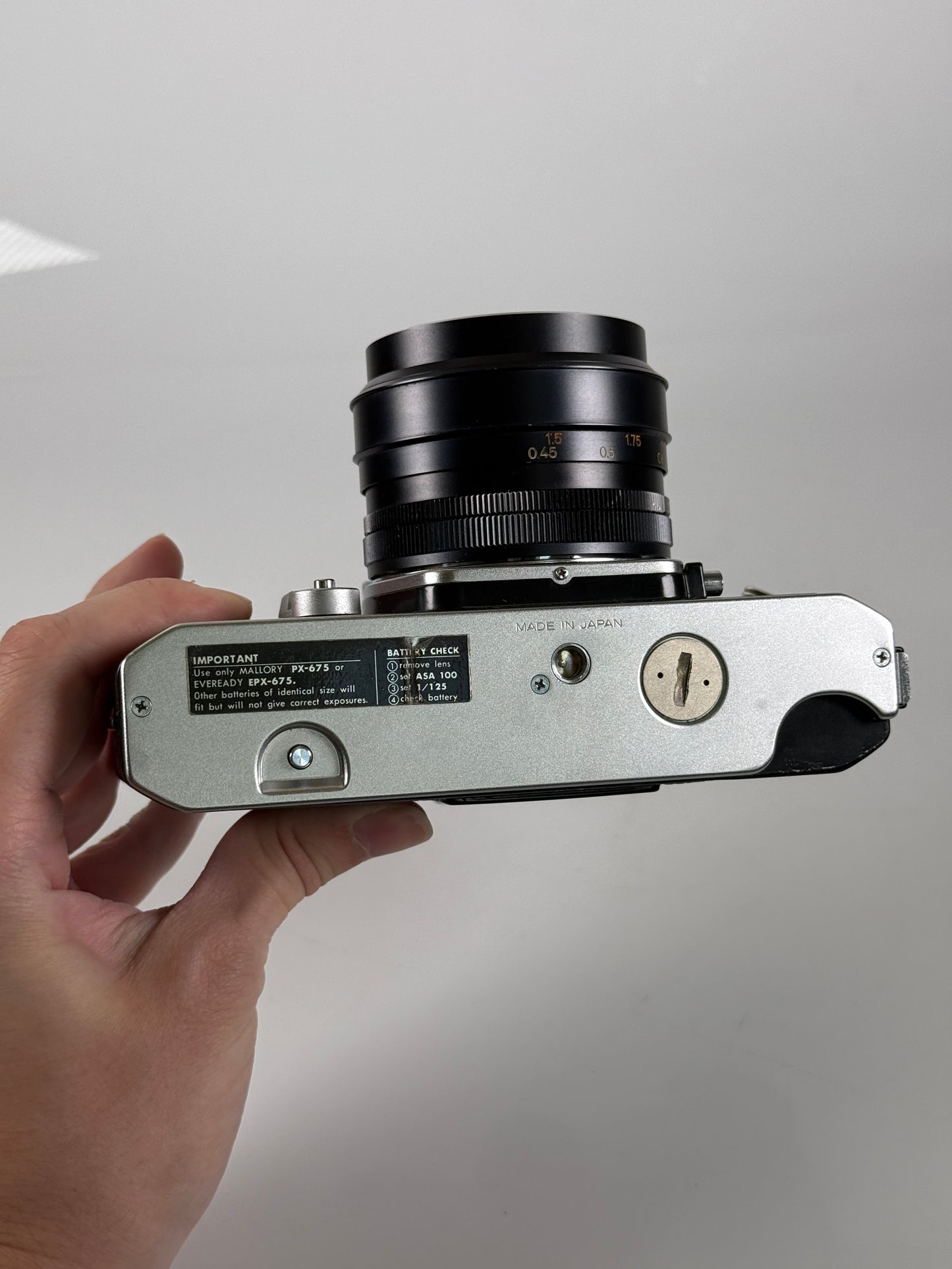 Konica Autoreflex T3 35mm SLR Film Camera with AR 50mm F1.7 lens