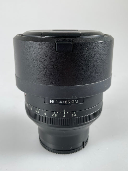 Sony FE 85mm f1.4 GM Full-Frame Prime G-Master Lens