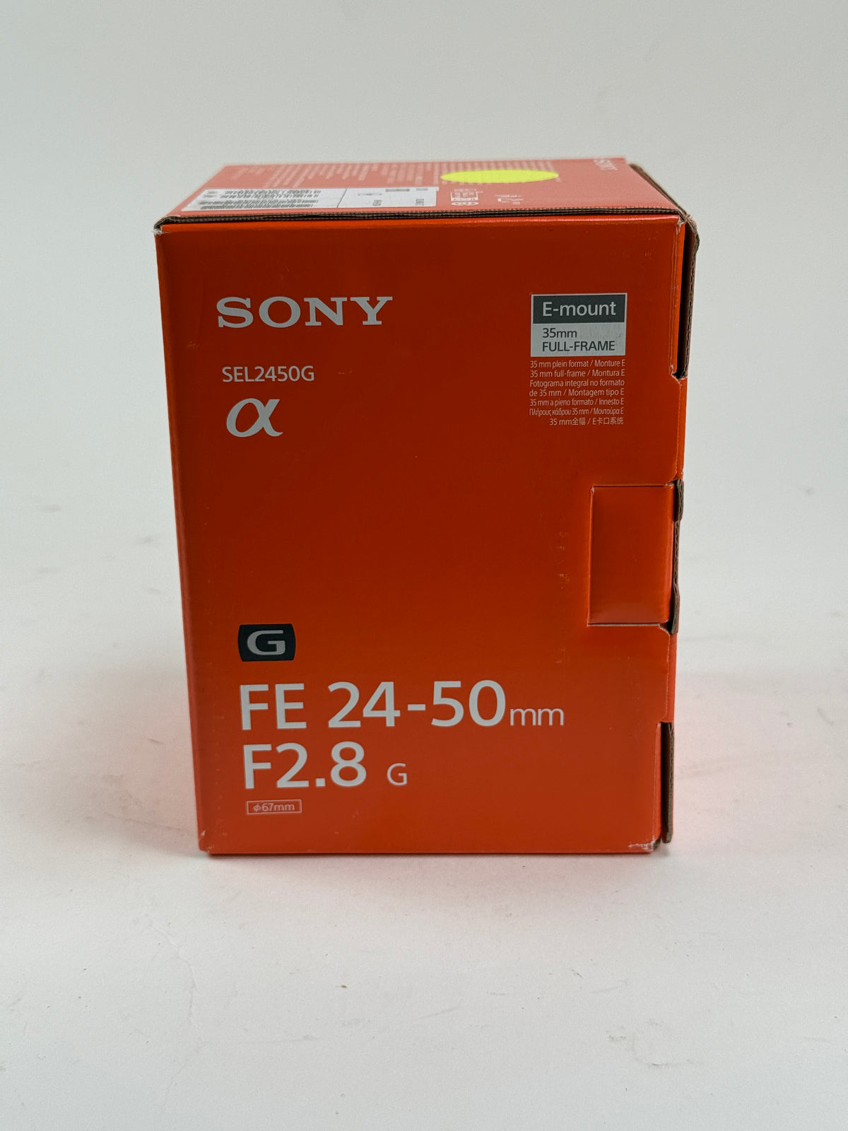 Sony FE 24-50mm f2.8 G Lens for Sony E SEL2450G