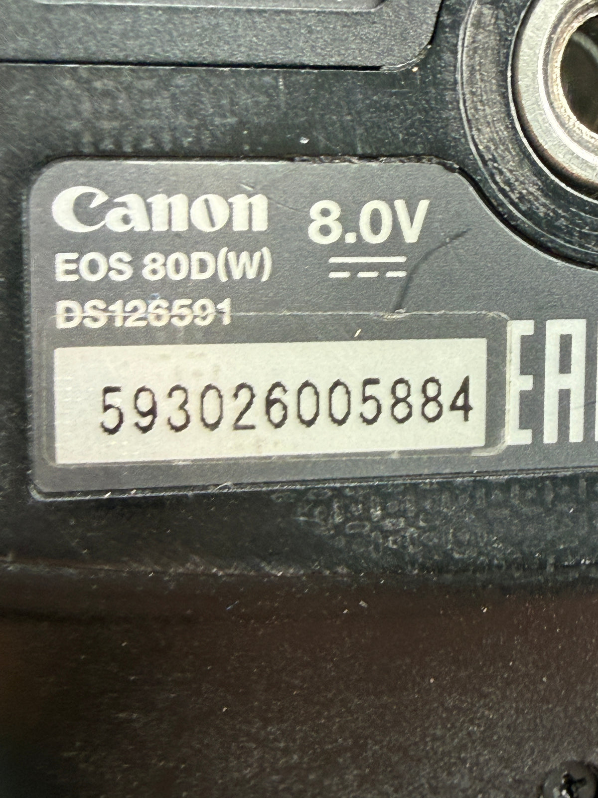 Canon EOS 80D 24.2 MP Digital SLR Camera - Black