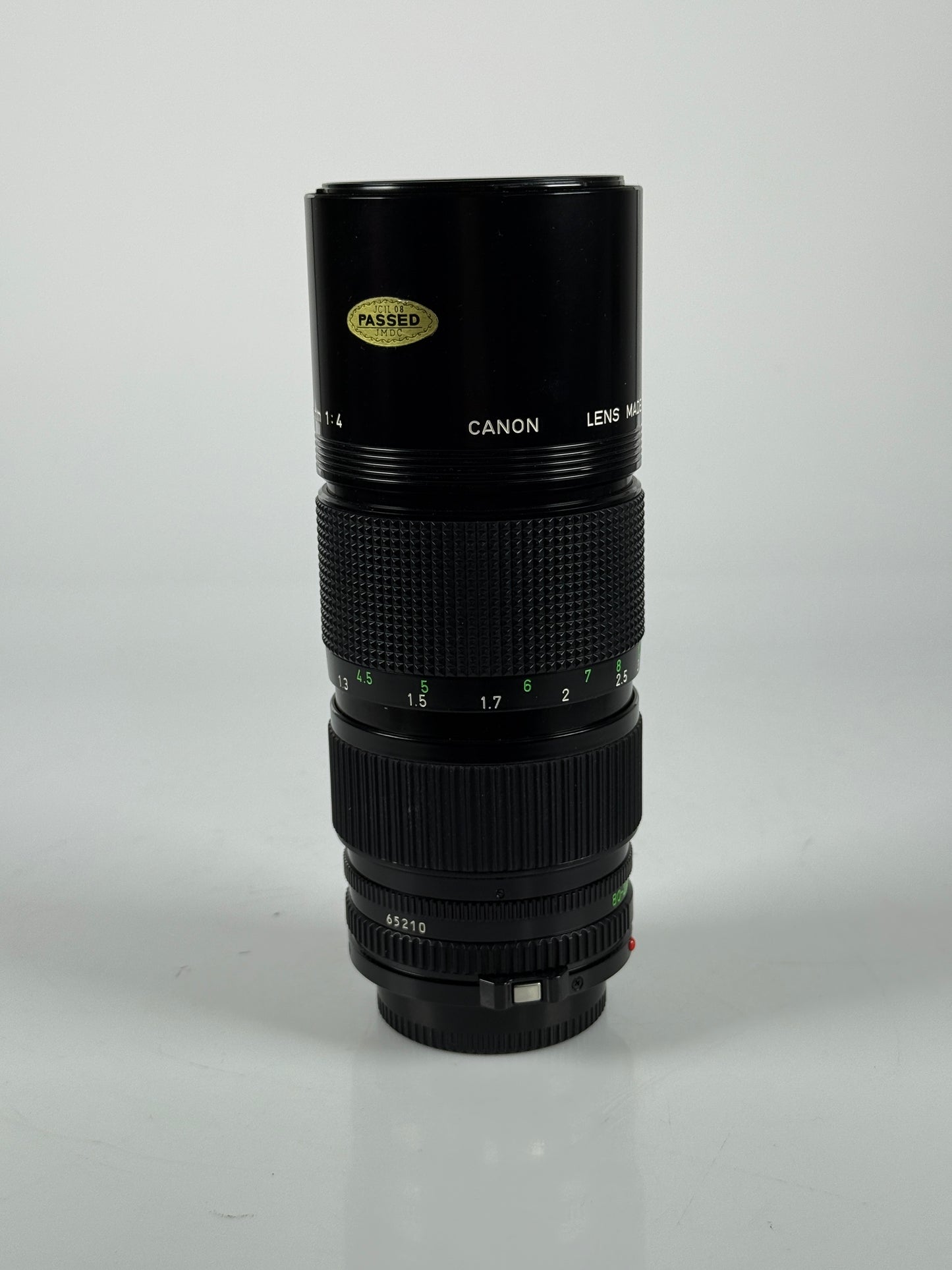 Canon FD 80-200mm f4 Telephoto Zoom Lens