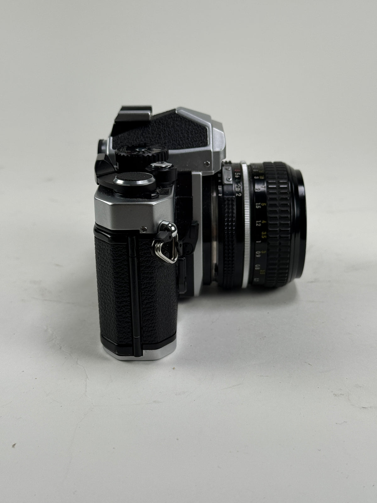 Nikon FM2 SLR Film Camera Body FM-2N Chrome kit w/ 50mm f2 lens