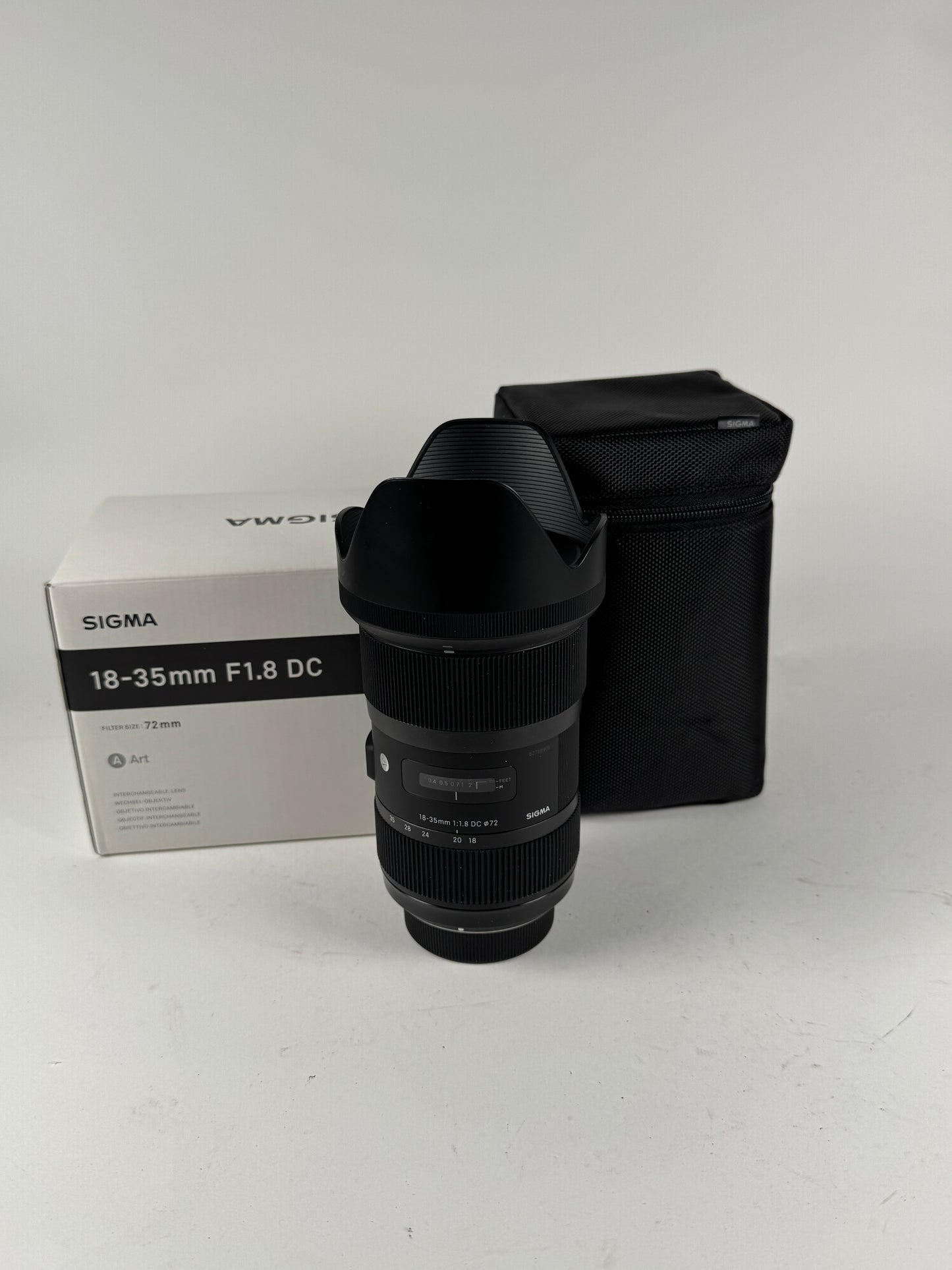 Sigma AF 18-35mm f1.8 DC HSM Art Lens Nikon F Mount