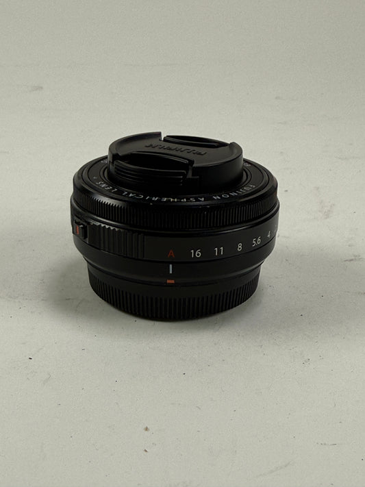 Fuji Fujinon Super EBC XF 27mm 2.8 Pancake Lens Black