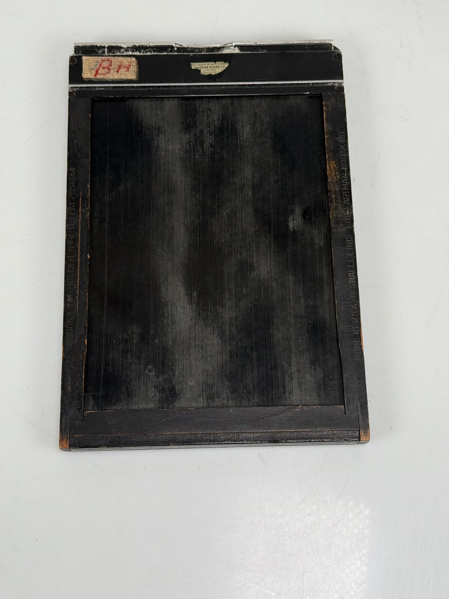 Kodak wooden 5x7 Cut Sheet Film Holder Canadian Kodak Toronto RARE