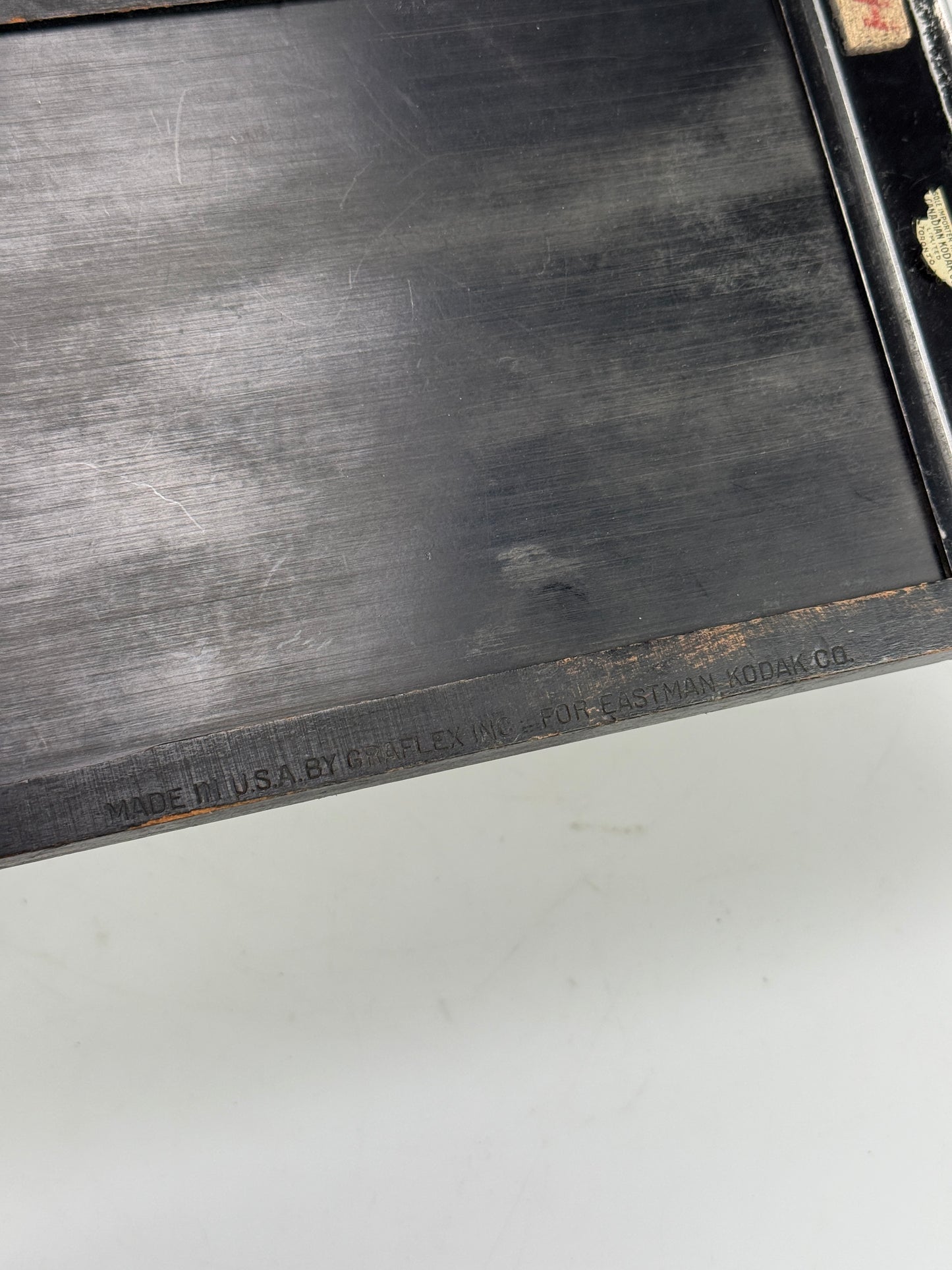 Kodak wooden 5x7 Cut Sheet Film Holder Canadian Kodak Toronto RARE