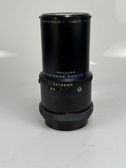 Mamiya Sekor Z 360mm f6 W Lens For RZ67 Pro II IID