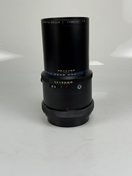 Mamiya Sekor Z 360mm f6 W Lens For RZ67 Pro II IID