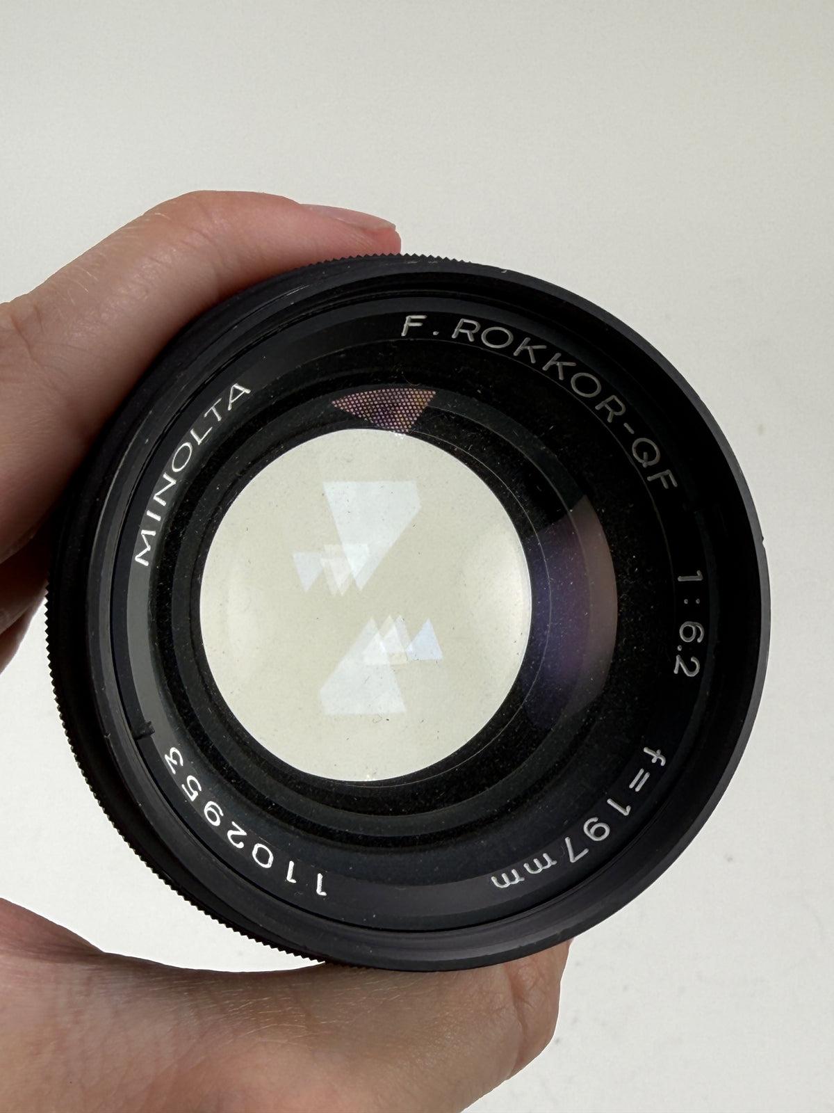 Minolta F.Rokkor-QF 197mm f6.2 Barrel Lens