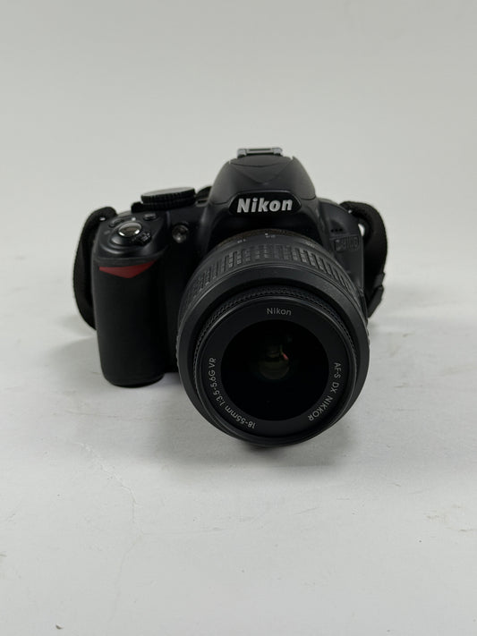 Nikon D3100 14.2MP DSLR Camera w/ AF-S Nikkor 18-55mm Lens Kit