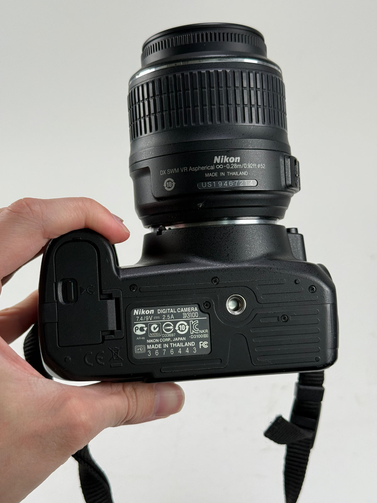Nikon D3100 14.2MP DSLR Camera w/ AF-S Nikkor 18-55mm Lens Kit
