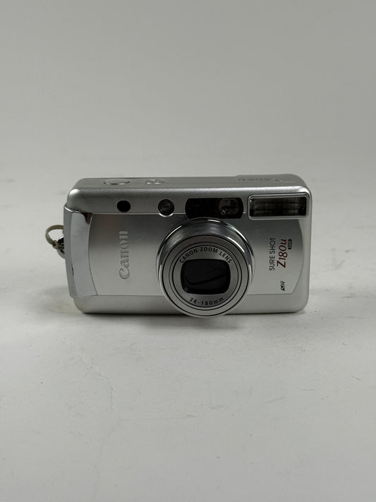 Canon Sure Shot Z180u Date 35mm Film Point and Shoot Camera