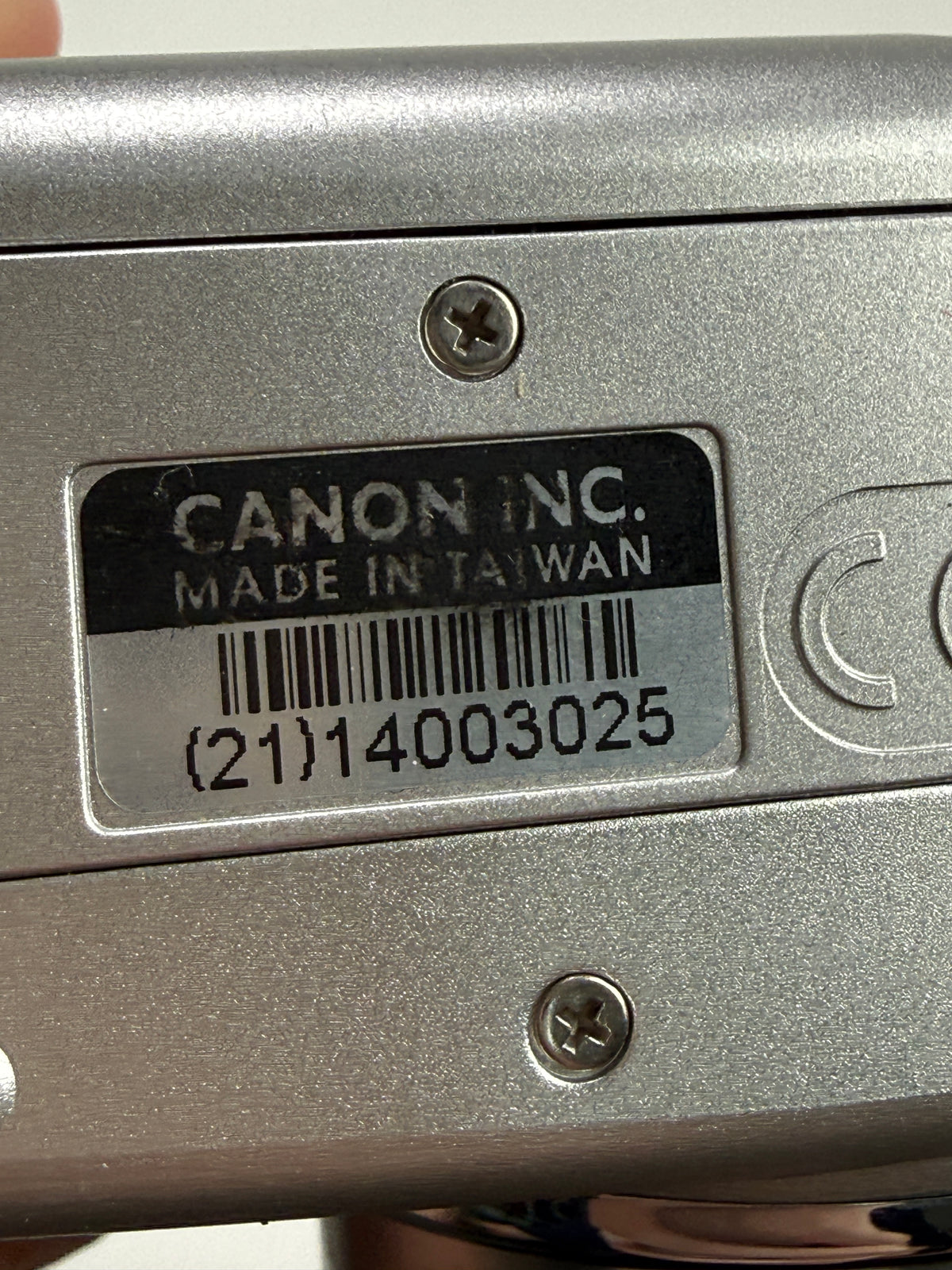 Canon Sure Shot Z180u Date 35mm Film Point and Shoot Camera