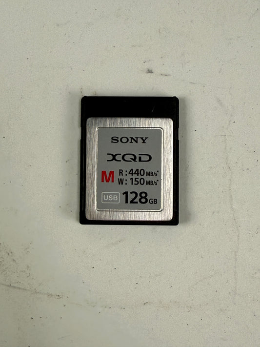 Sony XQD 128GB High Speed Card - QD-G128E 128GB R: 440 MB/s W: 400 MB/s