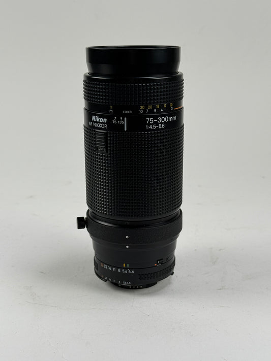 Nikon AF Nikkor 75-300mm F/4.5-5.6 Lens