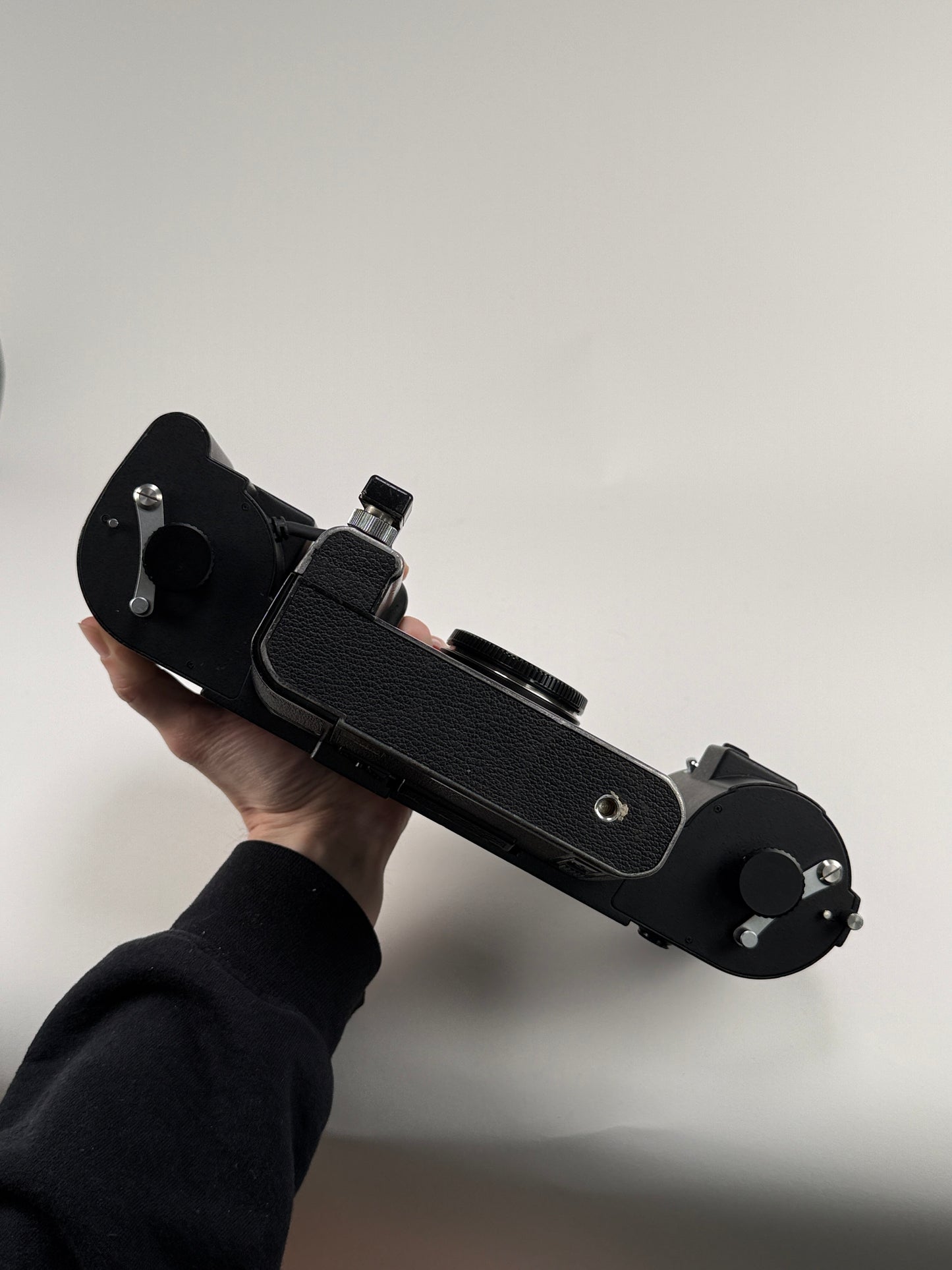 Nikon F3 Body with MF-4 250 Exposure Film Magazine Back Holder - Heinz Kluetmeier