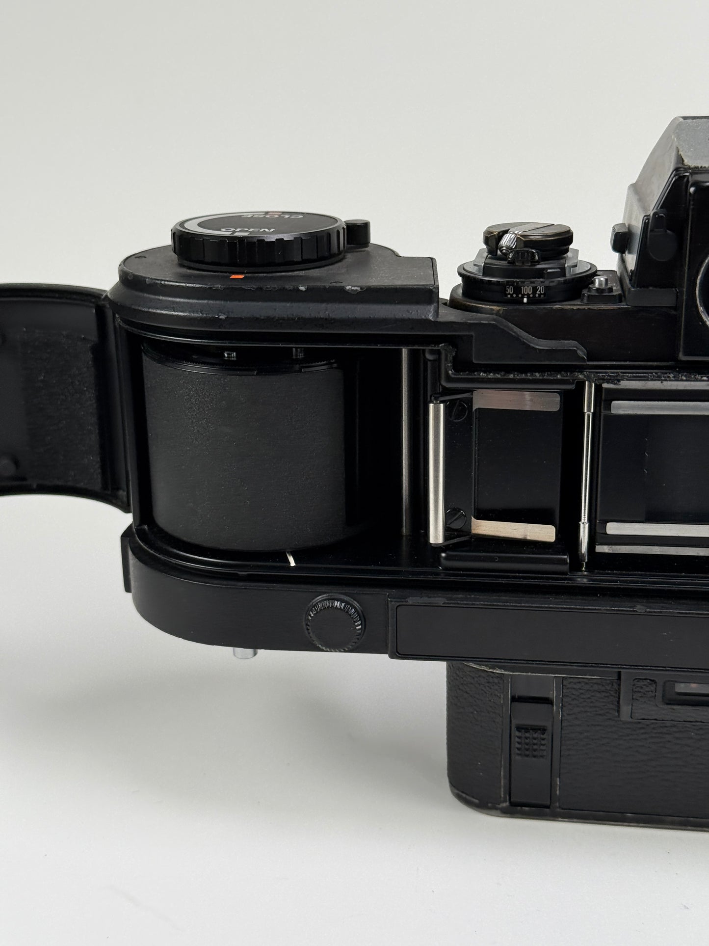 Nikon F3 Body with MF-4 250 Exposure Film Magazine Back Holder - Heinz Kluetmeier