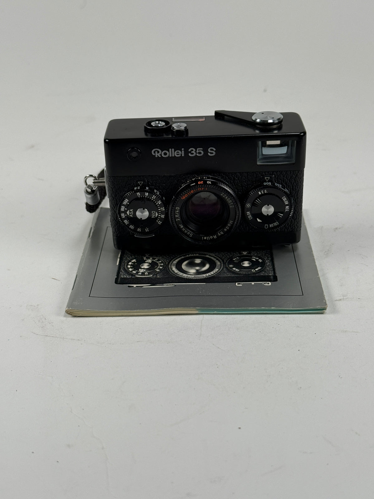 Rollei 35 S 35S 40mm Sonnar f2.8 HFT Lens black Camera