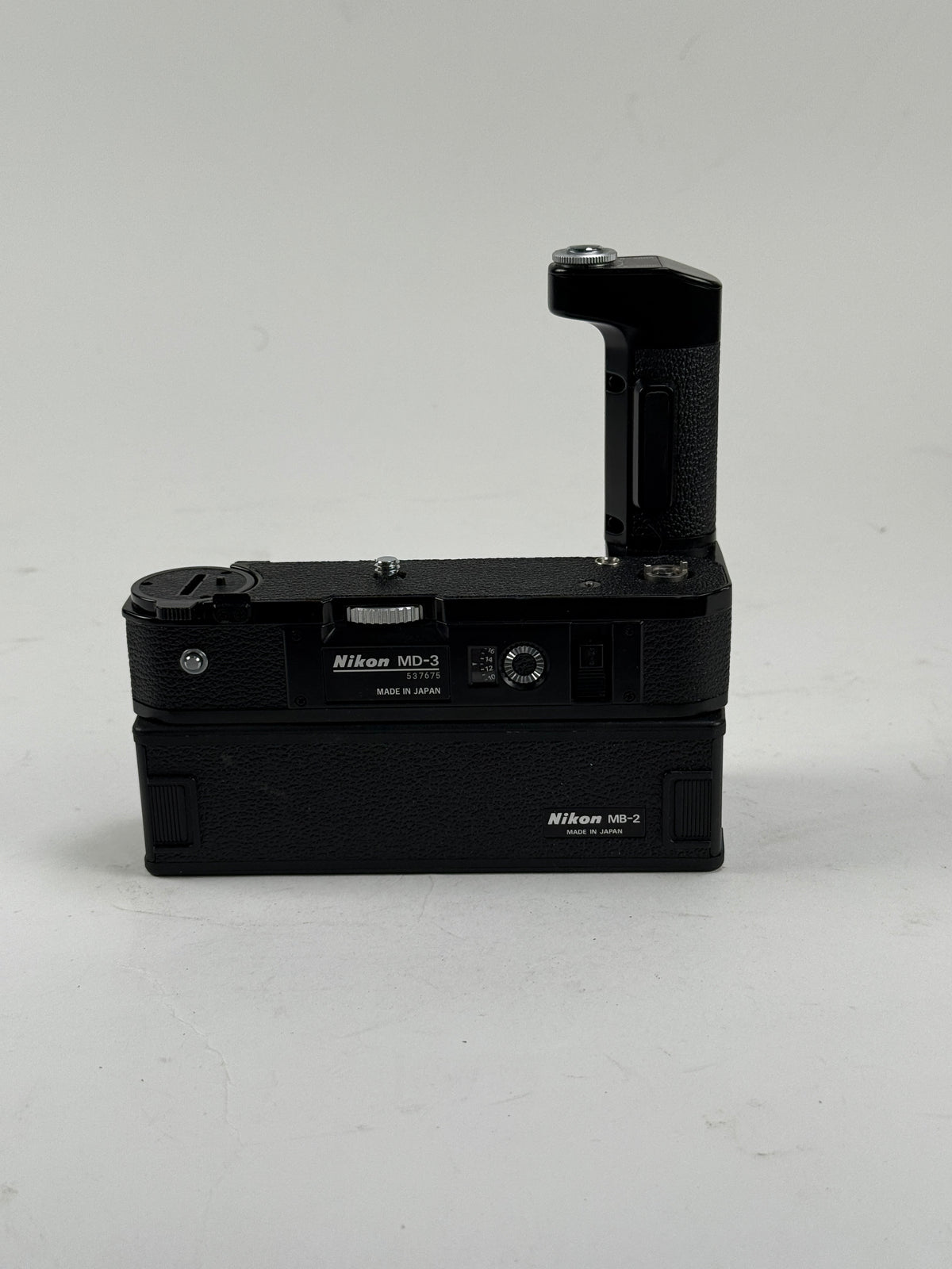 Nikon MD-3 Motor Drive + MB-2 Battery Pack for F2