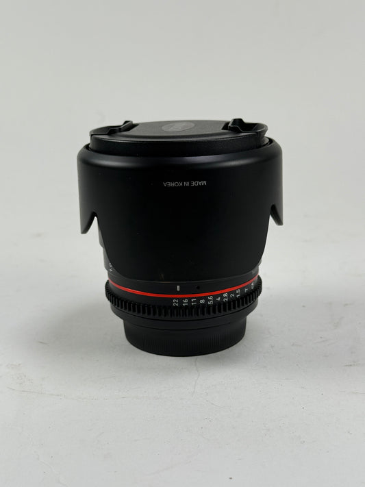 Rokinon 50mm T1.5 Cine DSX Lens for Canon EF