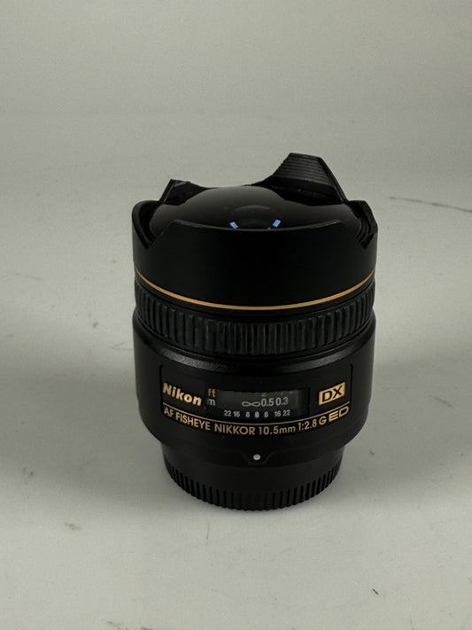 Nikon Nikkor AF 10.5mm f2.8 G ED DX Fisheye Lens