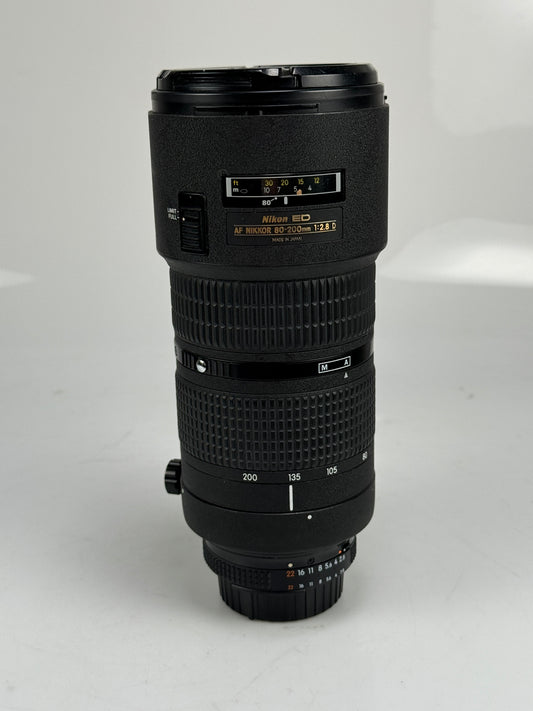 Nikon 80-200mm f2.8 AF D Nikkor