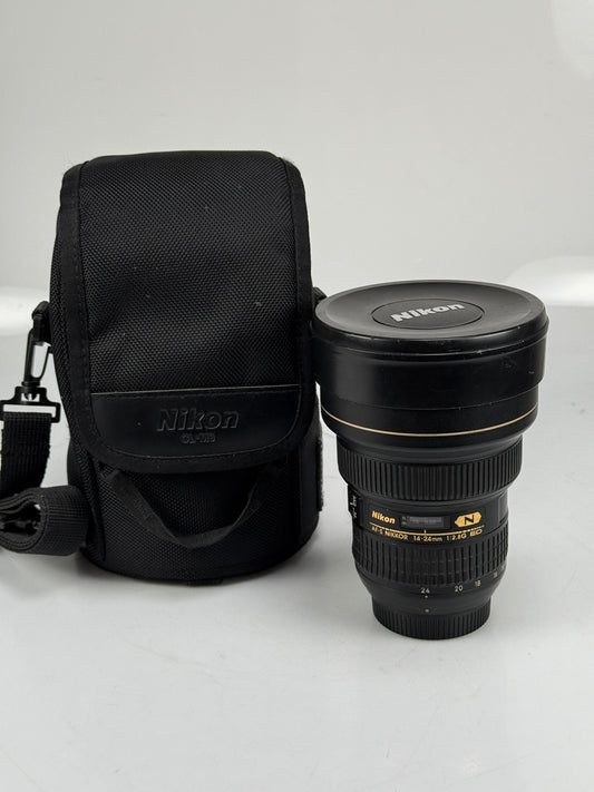 NIKON AF-S NIKKOR 14-24mm f2.8 G ED Zoom Lens